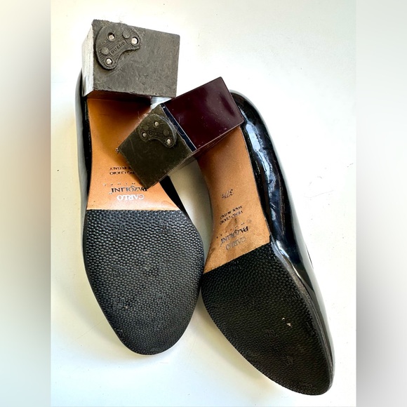 Carlo Pazolini Block Heel Patent Pomps, size 37.5, 7.5 - Picture 10 of 10